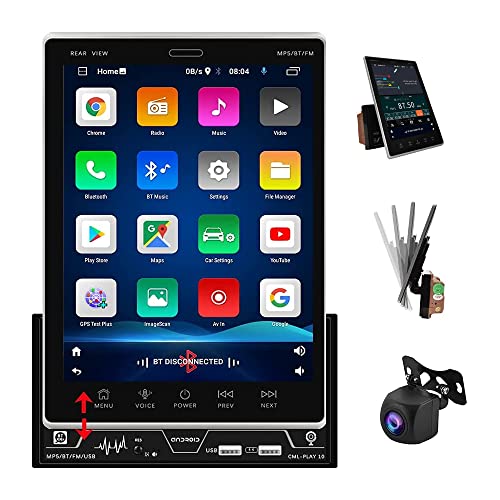 9.5'' HD Moving Vertical Touch Screen Android Car Stereo