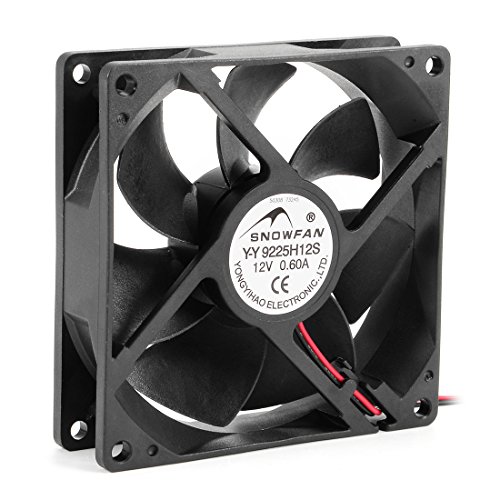 92mm x 92mm x 25mm 12V DC Cooling Fan