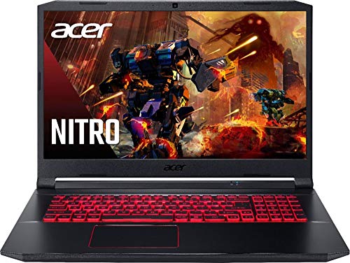 Acer - Nitro 5 17.3" Gaming Laptop - Intel Core i5 - 8GB Memory - NVIDIA GeForce GTX 1650 Ti 4GB - 512GB SSD - FHD IPS Display - Obsidian Black