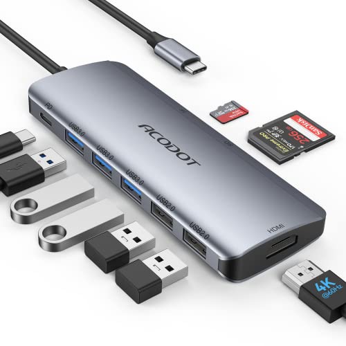 Acodot 9 in 1 USB C Hub