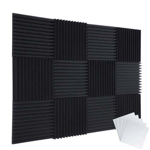 Acoustic Foam Panels with Adhesive