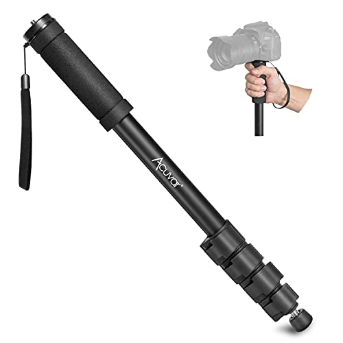 Acuvar 62' Monopod with Safety Strap and Extending Pole
