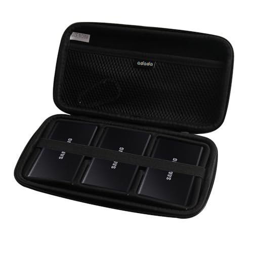 Adada Hard Travel Case for Samsung T7 / T7 Touch Portable SSD