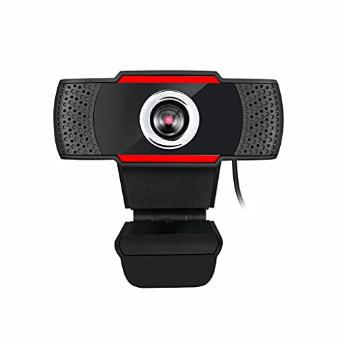 Adesso Cybertrack Hd 1280X720 Webcam, 1.3 Megapixels, Black/Red (Cybertrackh3-Taa)
