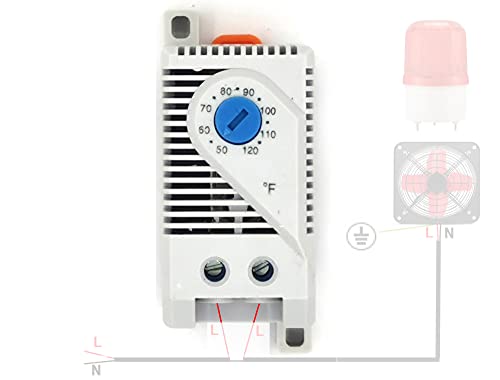 Adjustable Programmable Attic Ventilator Thermostat