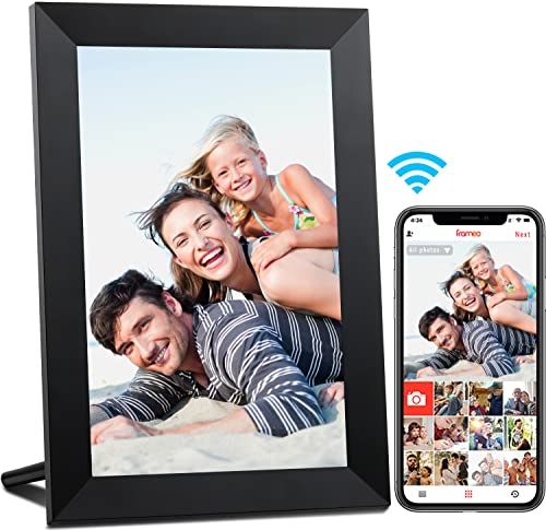 AEEZO 10.1 Inch WiFi Digital Picture Frame, IPS Touch Screen Smart Cloud Photo Frame