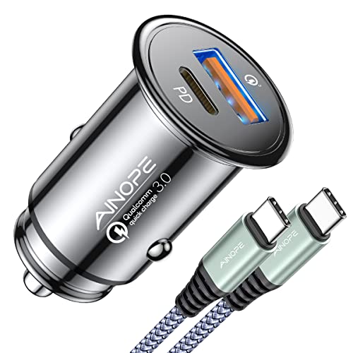 AINOPE Car Charger USB C 67.5 W