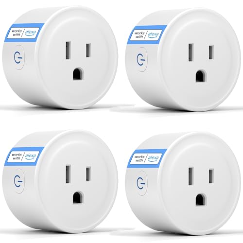Aoycocr Mini Smart Plugs Bluetooth Wifi Outlet Compatible with Alexa Google  H