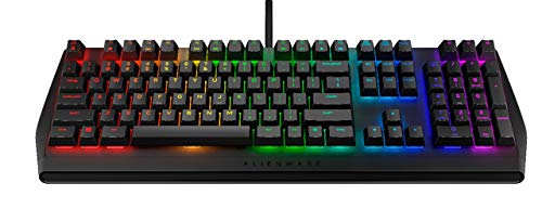 Alienware USB Low-Profile RGB Gaming Keyboard AW410K