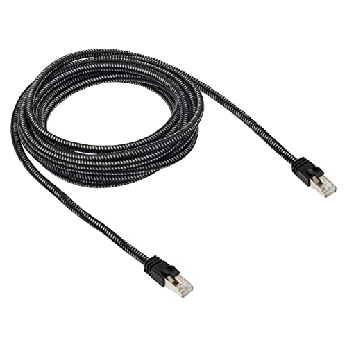 Amazon Basics Braided RJ45 Cat-7 Gigabit Ethernet Patch Internet Cable - 10 Feet