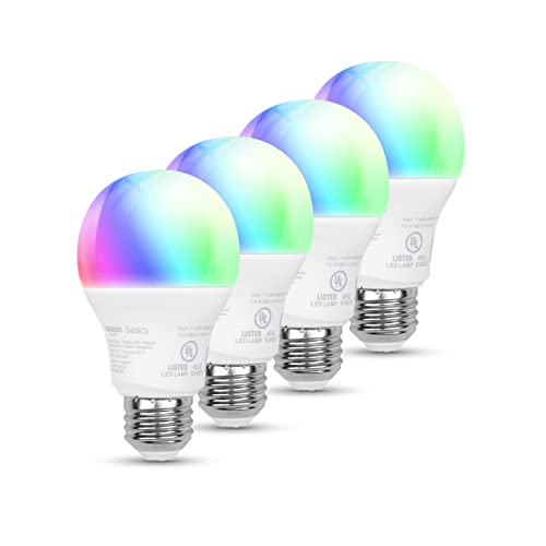 Amazon Basics Color Changing LED Smart Bulb
