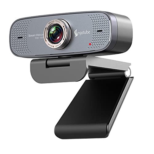 Angetube 1080P HD Webcam with Microphone