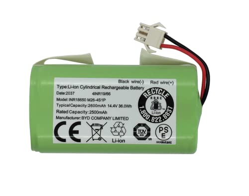 AnhoTech Replacement Battery for Ecovacs Deebot N79S and Eufy RoboVac