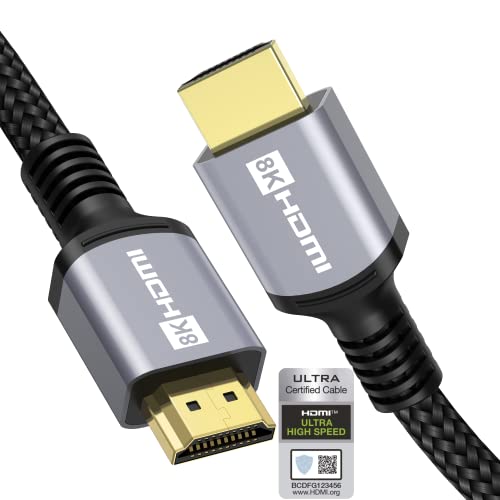 Anhuicco HDMI Cables 2.1 4K 8K HDR Certified