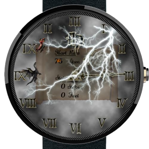 Animated Fiction Android Wear WatchFace