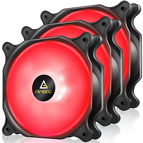 Antec 120mm Case Fan with Red LED Lights