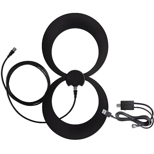 Antennas Direct ClearStream Eclipse 2 Amplified UHF Indoor TV Antenna