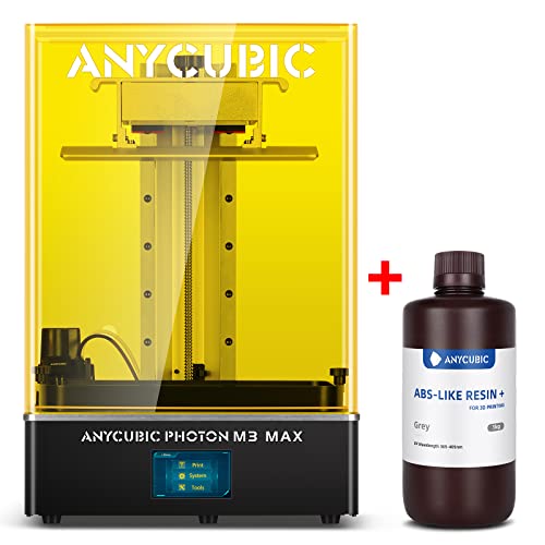 ANYCUBIC Photon M3 MAX 3D Printer Resin (Gray, 1KG)