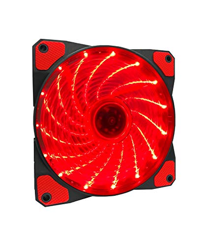 APEVIA CF12SL-SRD 120mm Red LED Case Fan