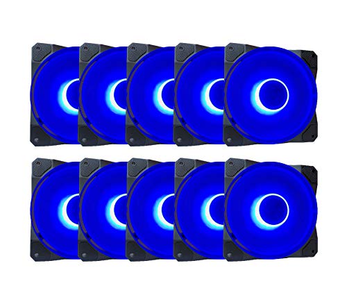 Apevia CO1012L-BL Cosmos 120mm Blue LED Case Fan