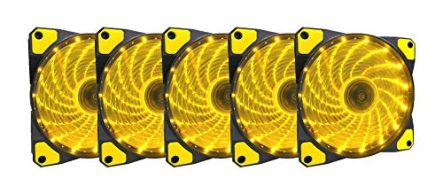 APEVIA Yellow LED Case Fan