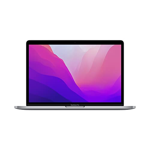 Apple 2022 MacBook Pro Laptop with M2 chip: 13-inch Retina Display, 16GB RAM, 512GB SSD Storage, Touch Bar, Backlit Keyboard, FaceTime HD Camera. Works with iPhone and iPad; Space Gray