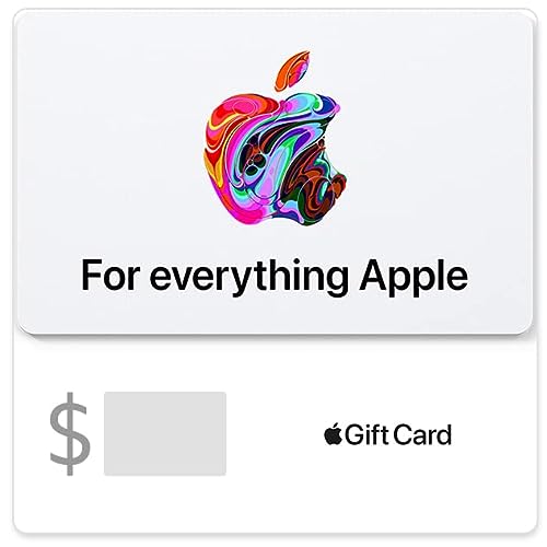 Apple Gift Card - App Store, iTunes, iPhone, iPad, AirPods, MacBook, accessories and more (Email Delivery)