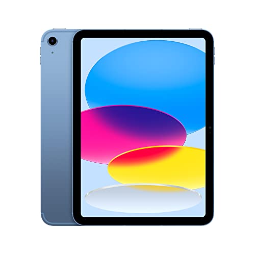 Apple iPad (10th Generation): 10.9-inch Liquid Retina Display, 64GB, Wi-Fi 6 + 5G Cellular