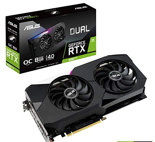 ASUS Dual GeForce RTX 3060 Ti OC Edition Gaming GPU
