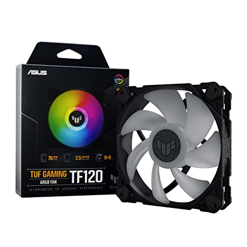 ASUS TUF Gaming TF120 ARGB Chassis Fan 3 Pack