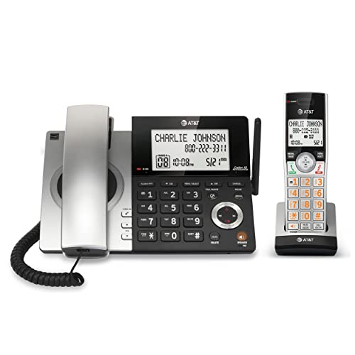 AT&T CL84107 DECT 6.0 Corded/Cordless Phone