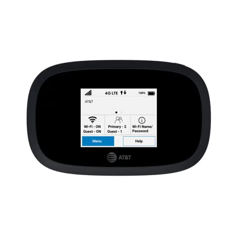 AT&T Wireless Hotspot WiFi Device 4G LTE MiFi 8000