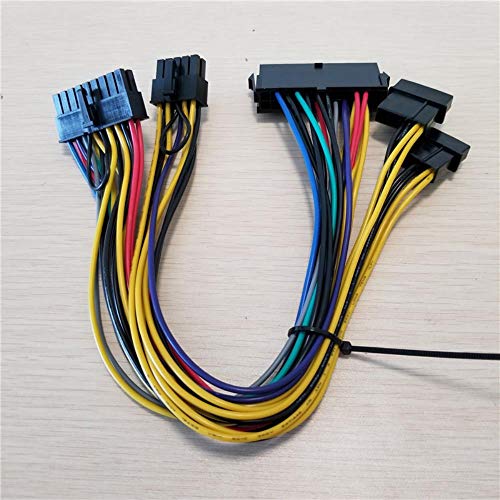 ATX 24P IDE 4P Molex to 18P 10P Converter Power Lead Cable Cord