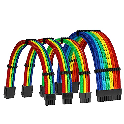 ATX PSU Extensions Sleeved Cables Kit