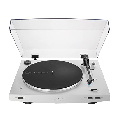 Audio-Technica Audio Technica AT-LP3XBT-WH Bluetooth Turntable Belt Drive Fully Automatic 33/45 (White)