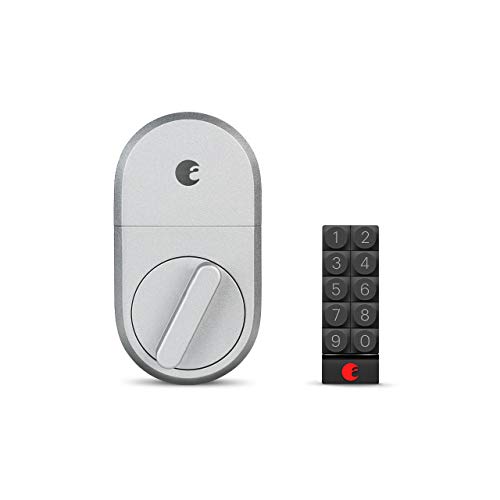 August Home Smart Lock with Smart Keypad - Silver
