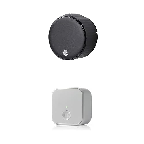 August Home, Wi-Fi Smart Lock with Connect Wi-Fi Bridge and Keypad