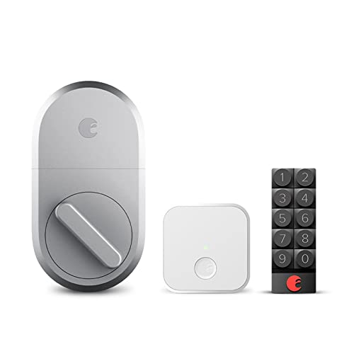 August Smart Lock + Connect + Keypad: Convenient Keyless Entry System