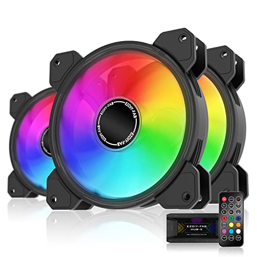 Aura Sync Fan with Fan Hub and Remote-3 Pack
