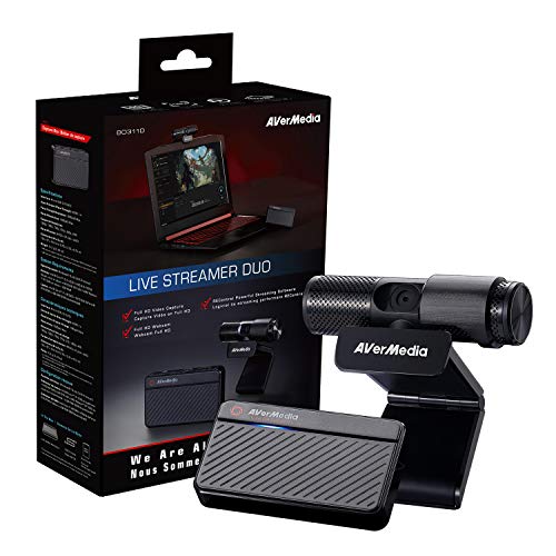 AVerMedia Live Streamer Duo Webcam Bundle