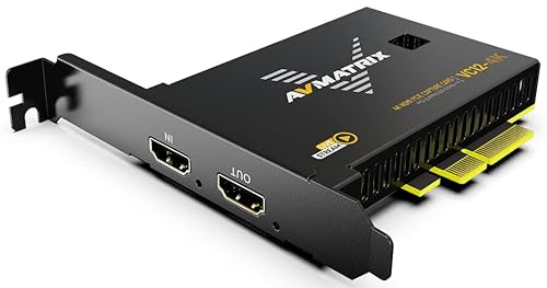 AVMATRIX VC12-4K PCIE Capture Cards
