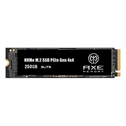 AXE MEMORY Elite SSD 250GB Gen4 PCIe NVMe M.2 2280