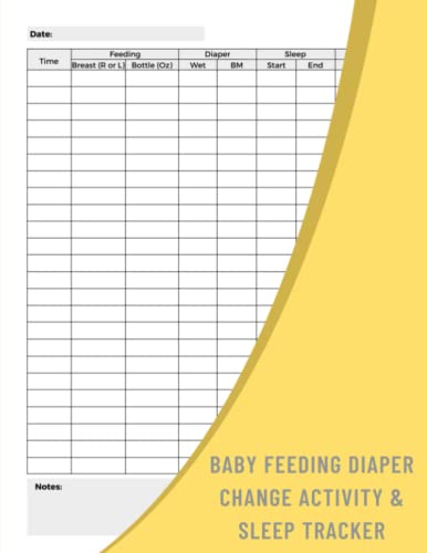 Baby Tracker Notebook