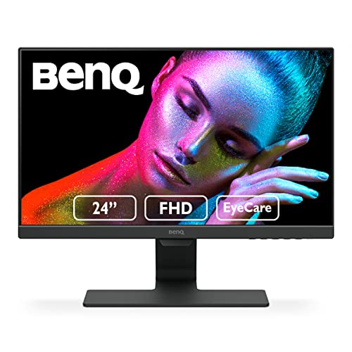 BenQ GW2480 Computer Monitor - Enhance Productivity and Comfort with Eye-Care Tech