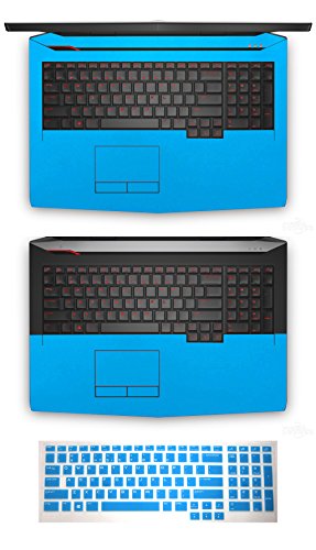 BingoBuy Palmrest Sticker + Keyboard Cover for Alienware 17 Gaming Laptop