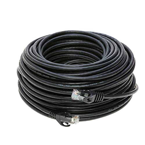 Black Cat5e Ethernet Network Patch Cable