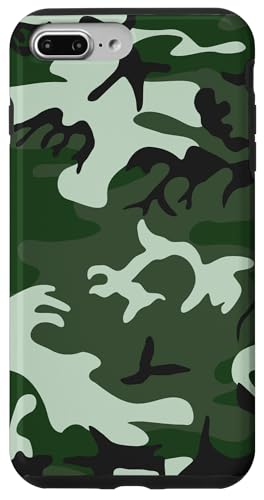 Black Green Army Optic Pattern Cell Phone Cover