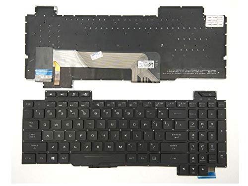 Black Replacement Backlit Keyboard for Asus ROG Strix GL703