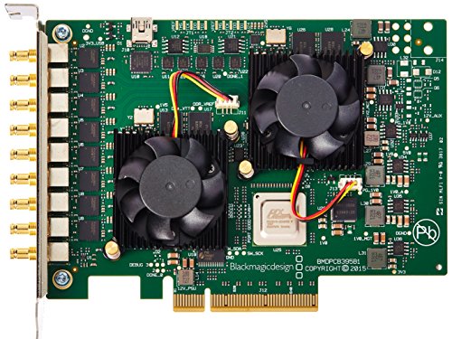 Blackmagic 563980Z-12 DeckLink Quad 2 - 8-Channel Capture and Playback Card