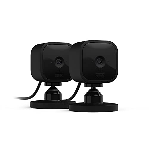 Blink Mini Smart Security Camera - 2 Cameras (Black)